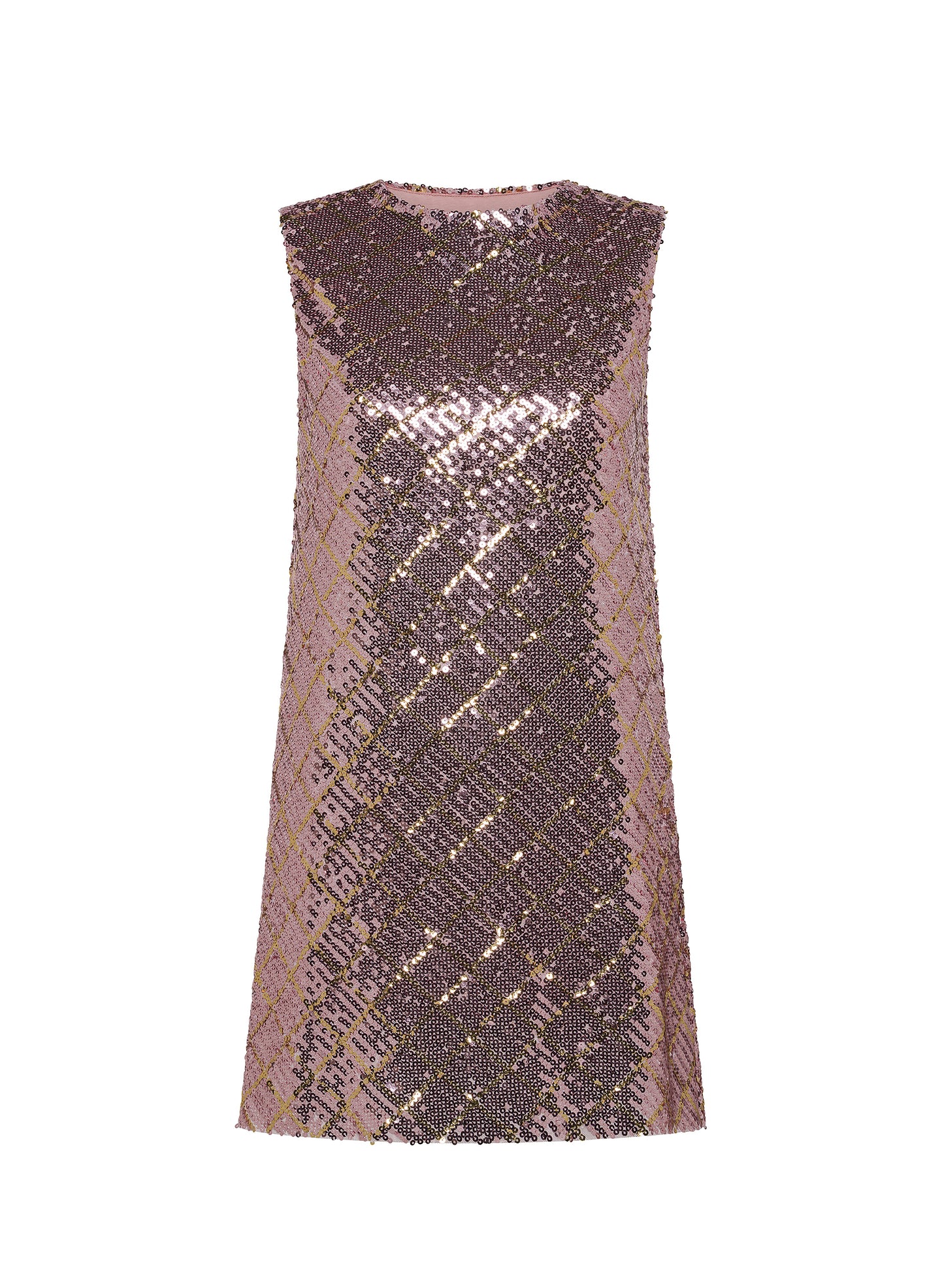 Sleeveless Dress Rose Gold