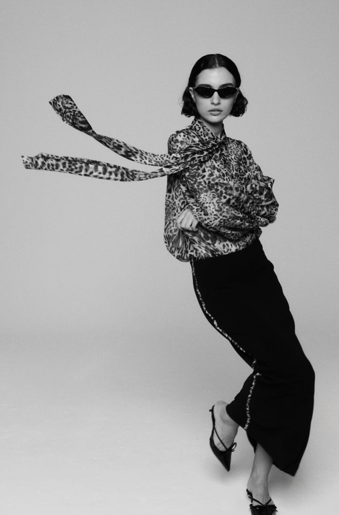 MILVA.MI ANIMALIER SHIRT