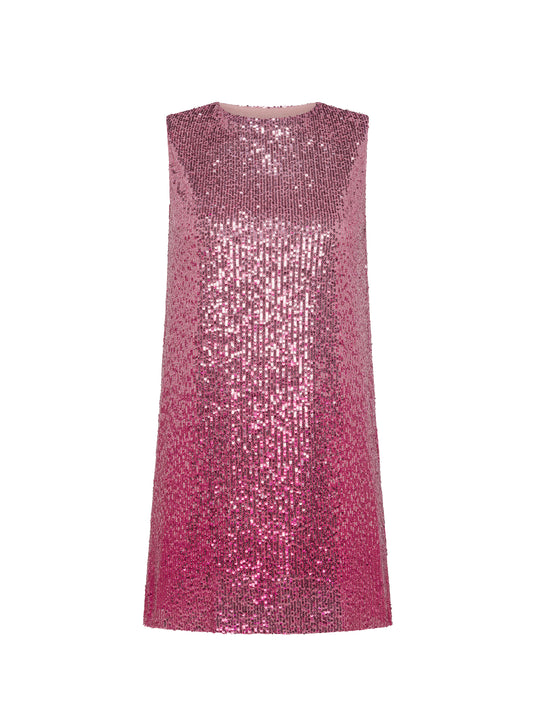 Sleveless Dress Fucsia