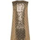 Sleeveless Dress Gold
