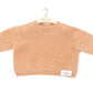 CREW NECK CASHMERE SWEATER CAMEL