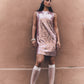 Sleeveless Dress Rose Gold