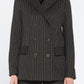 POST SCRIPTUM STRIPED BLAZER