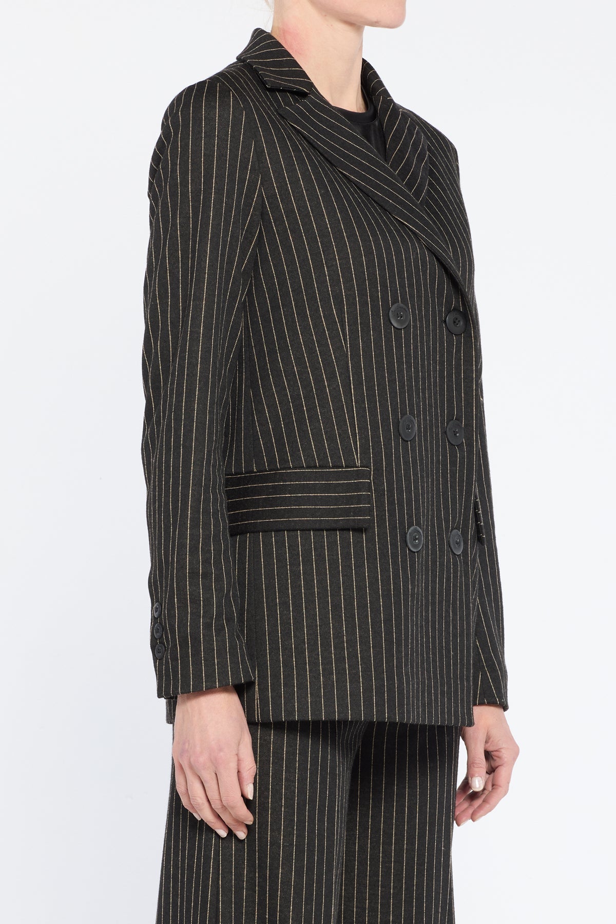POST SCRIPTUM STRIPED BLAZER