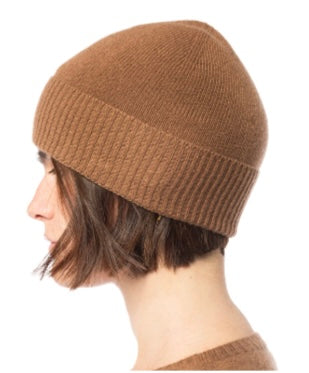 CASHMERE BEANIE CACAO